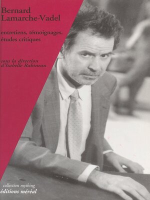 cover image of Bernard Lamarche-Vadel